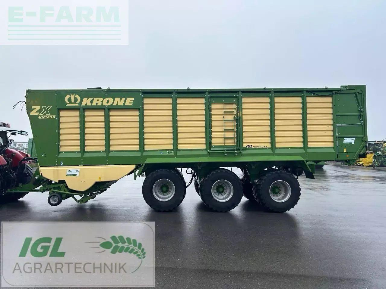 Krone zx 560 gl - Snittevogn: billede 3 Krone zx 560 gl - Snittevogn: billede 3