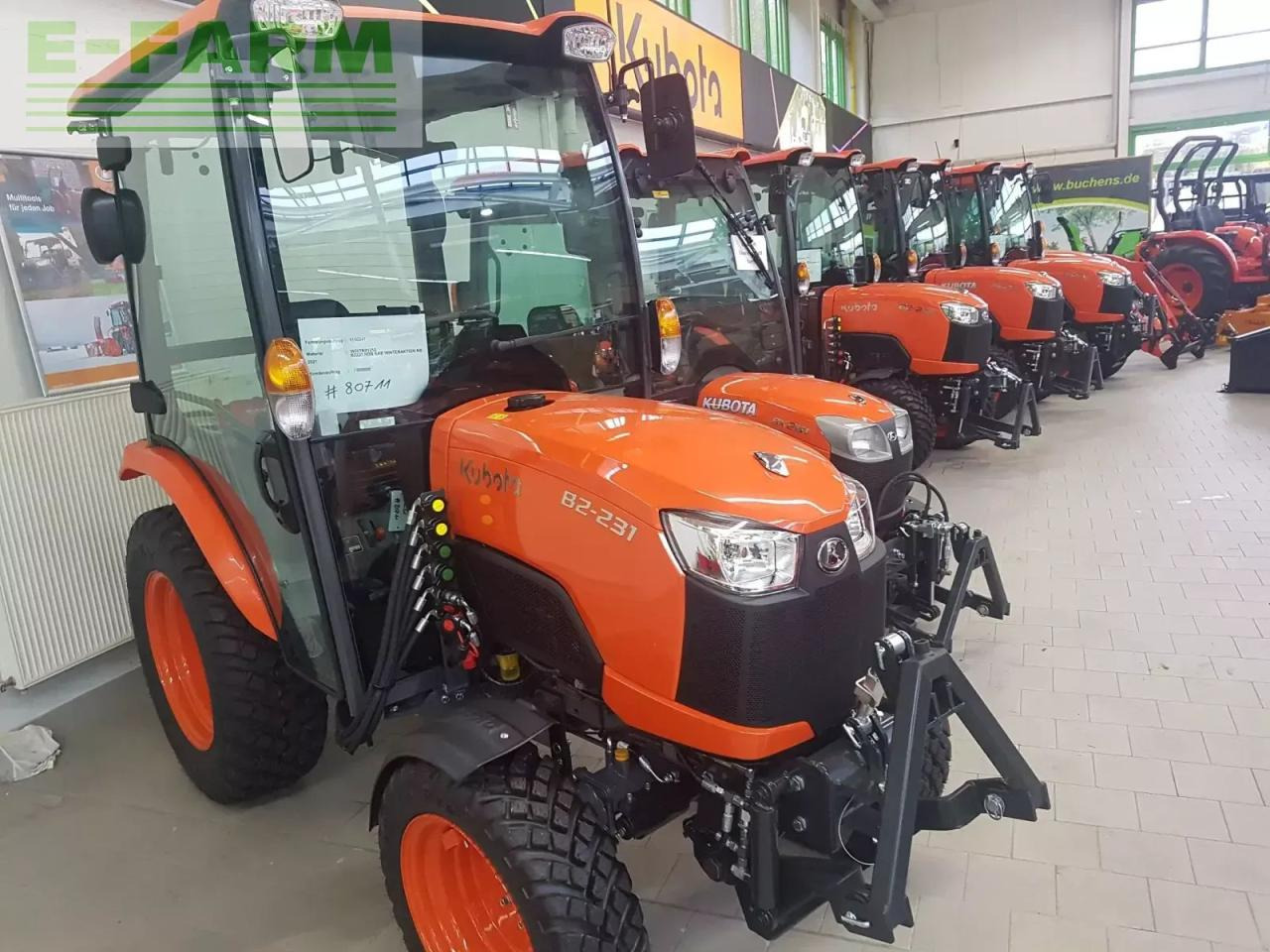 Kubota b2-231h cab ab 0,99% - Traktor: billede 1 Kubota b2-231h cab ab 0,99% - Traktor: billede 1