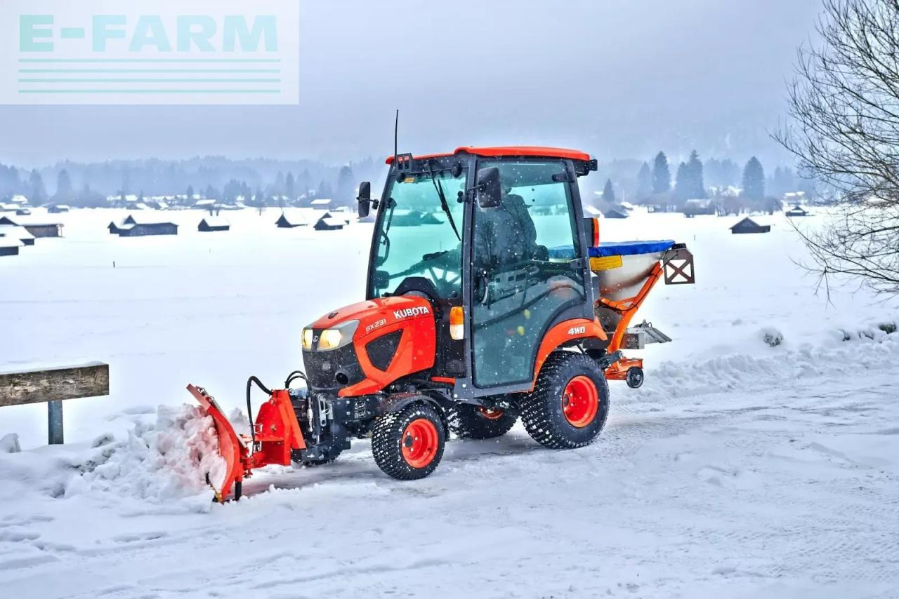 Traktor Kubota bx231 winterdienstpaket: billede 7