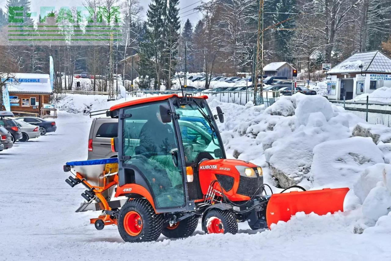Traktor Kubota bx231 winterdienstpaket: billede 6