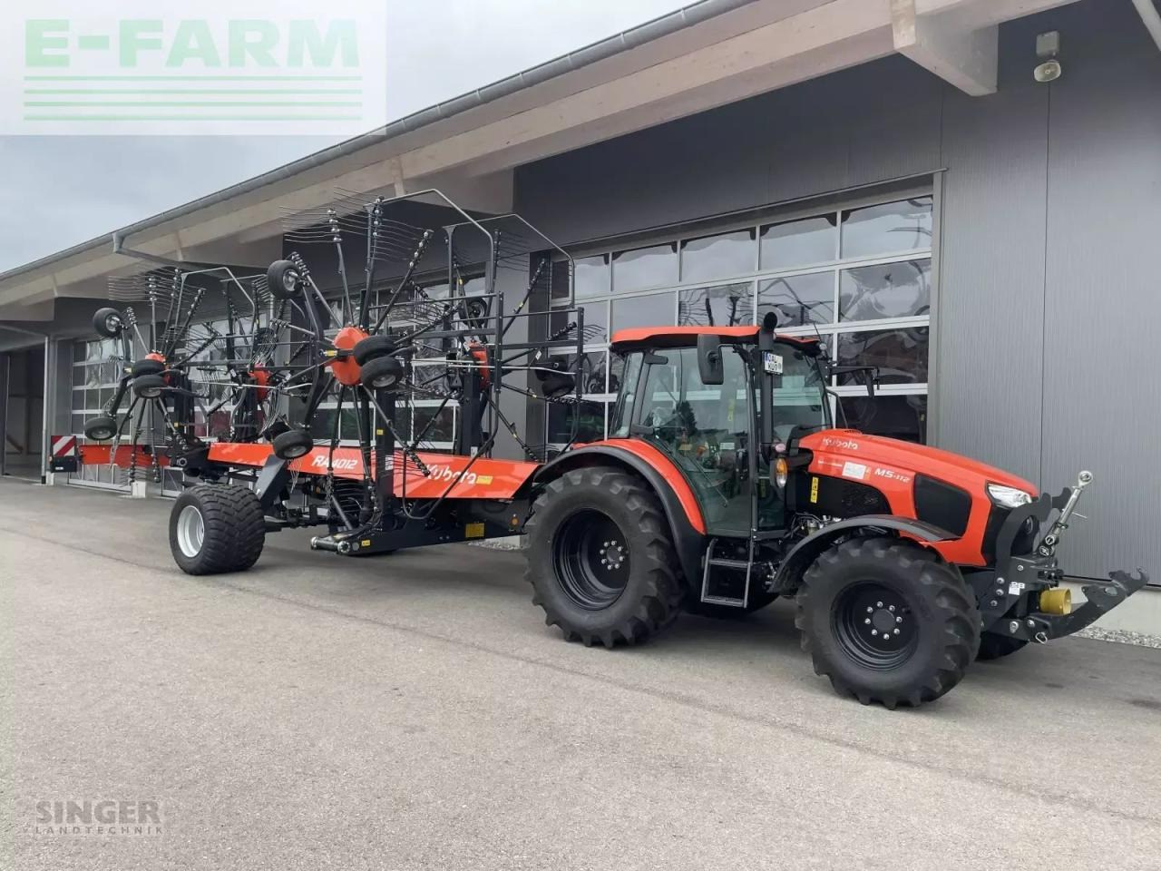 Kubota ra 4012 andex 1254 - rad 710/22,5" + einzelaushub - Høvender: billede 5 Kubota ra 4012 andex 1254 - rad 710/22,5" + einzelaushub - Høvender: billede 5