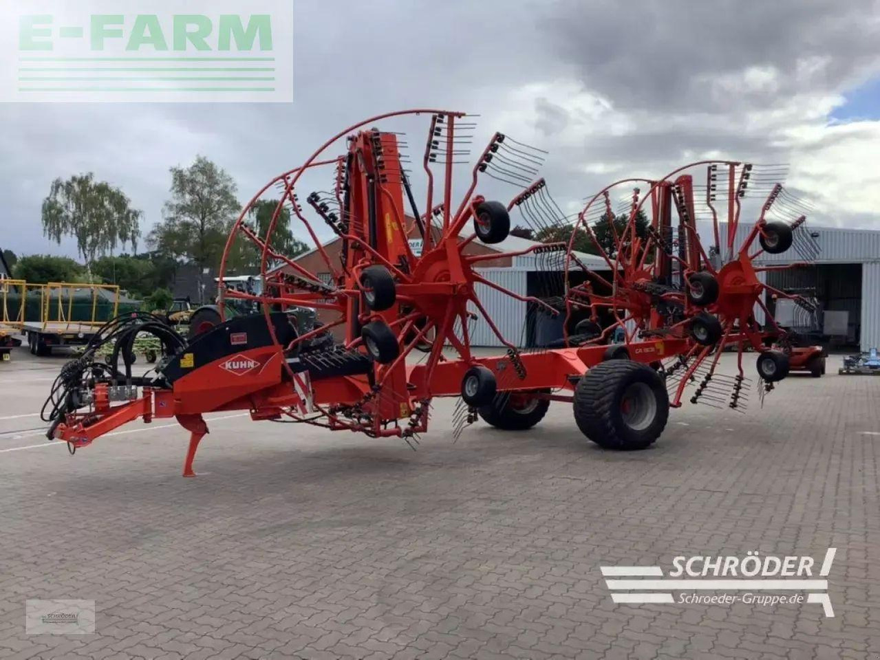 Kuhn ga 15131 - isobus - Høvender: billede 3 Kuhn ga 15131 - isobus - Høvender: billede 3