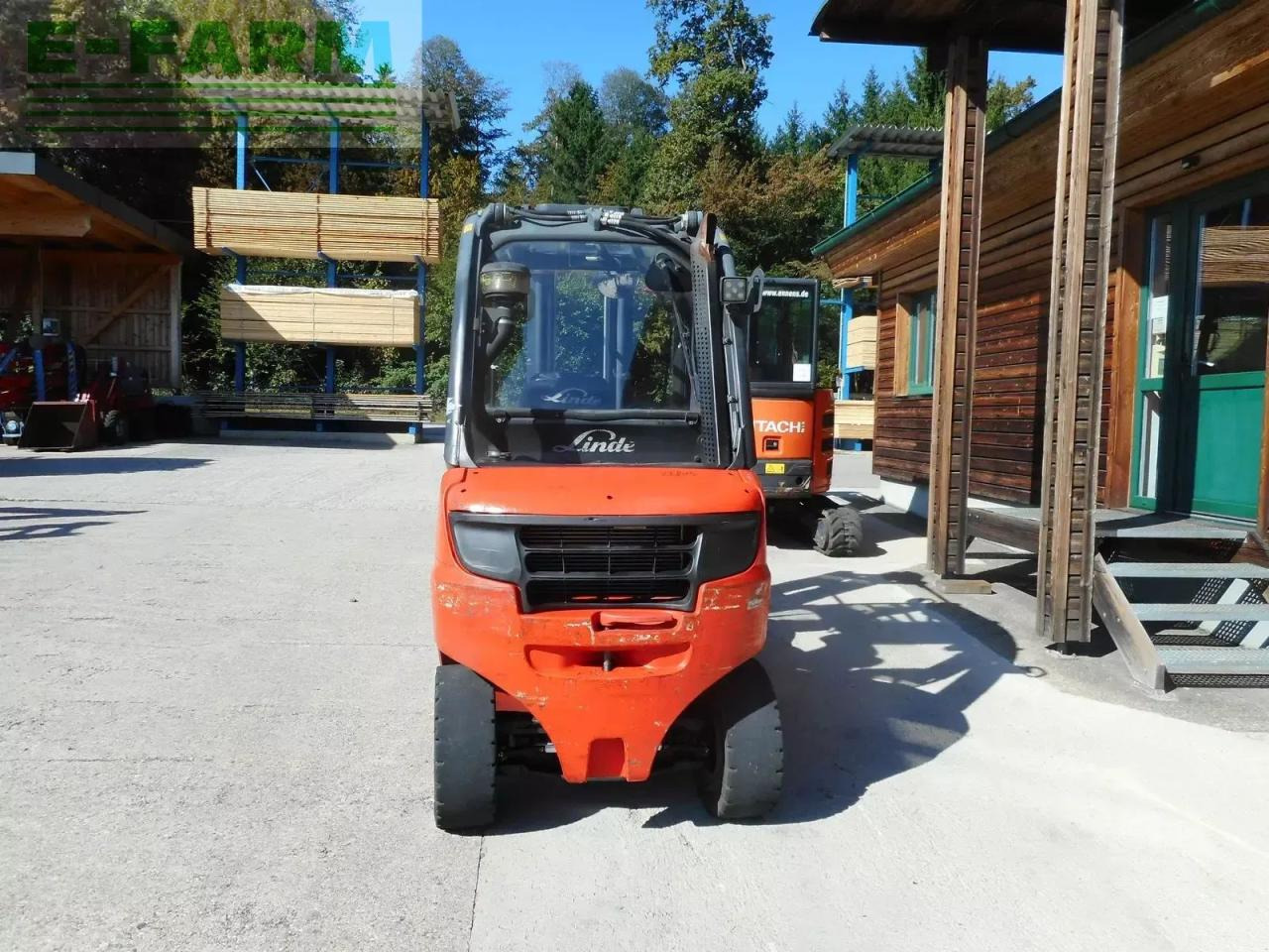 Linde h30d-02 triplex 5,5m + ss + halbkabine - Gaffeltruck: billede 3 Linde h30d-02 triplex 5,5m + ss + halbkabine - Gaffeltruck: billede 3