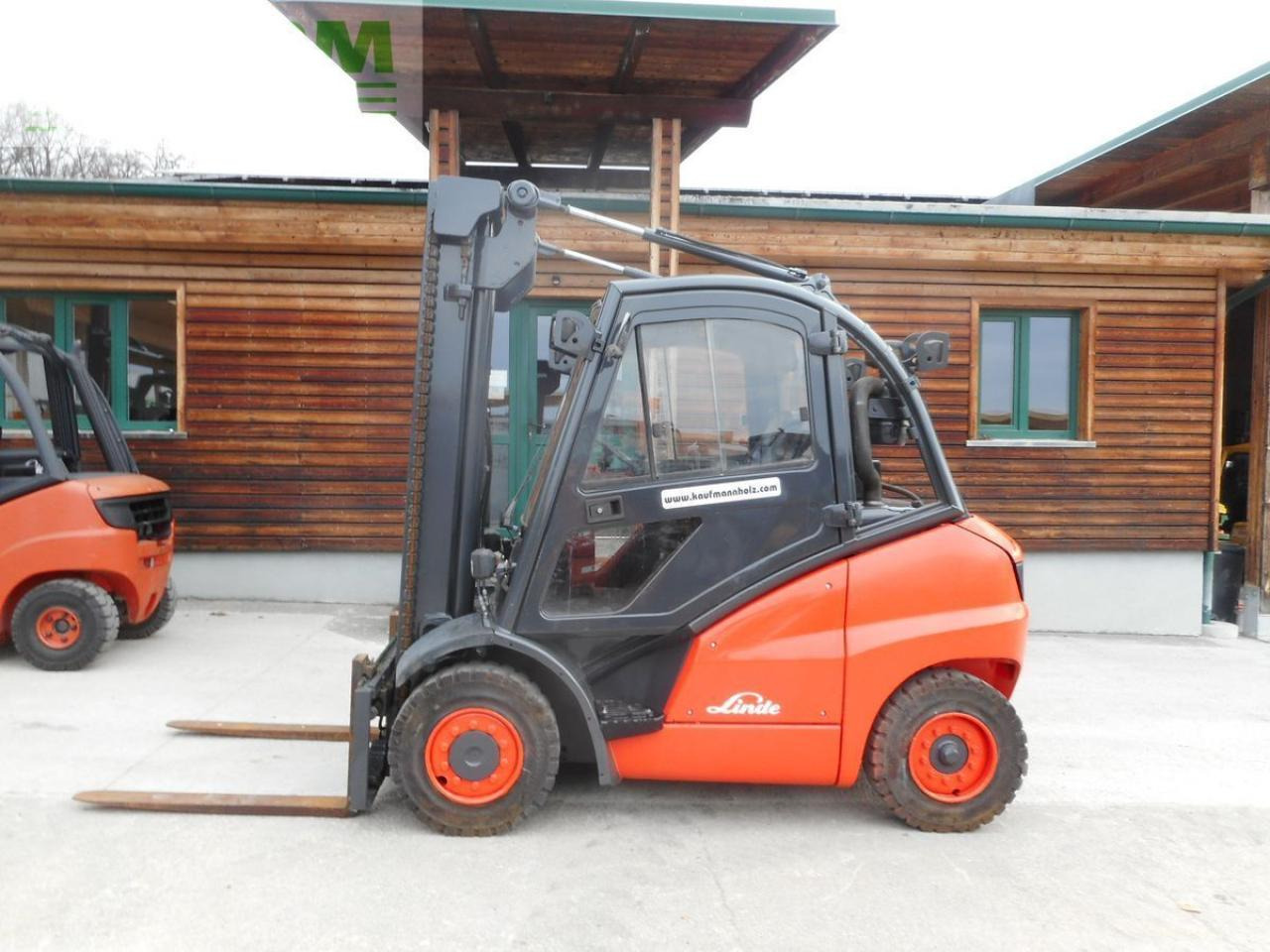 Linde h40d mit vollkabine + rußfilter + seitenschieber - Gaffeltruck: billede 1 Linde h40d mit vollkabine + rußfilter + seitenschieber - Gaffeltruck: billede 1