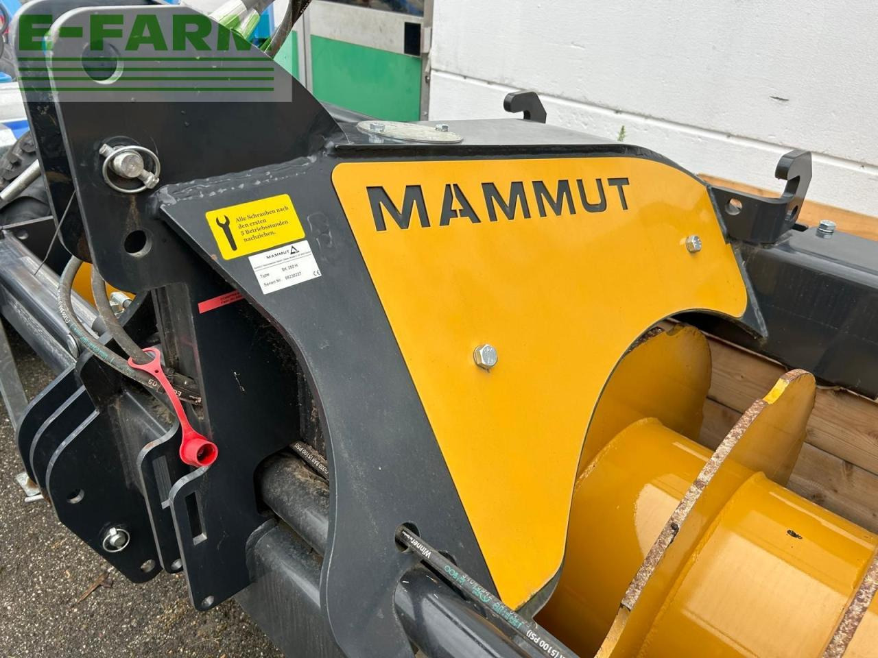 Mammut Siloverdichterwalze SK 250-H - Udstyr til ensilage: billede 5 Mammut Siloverdichterwalze SK 250-H - Udstyr til ensilage: billede 5