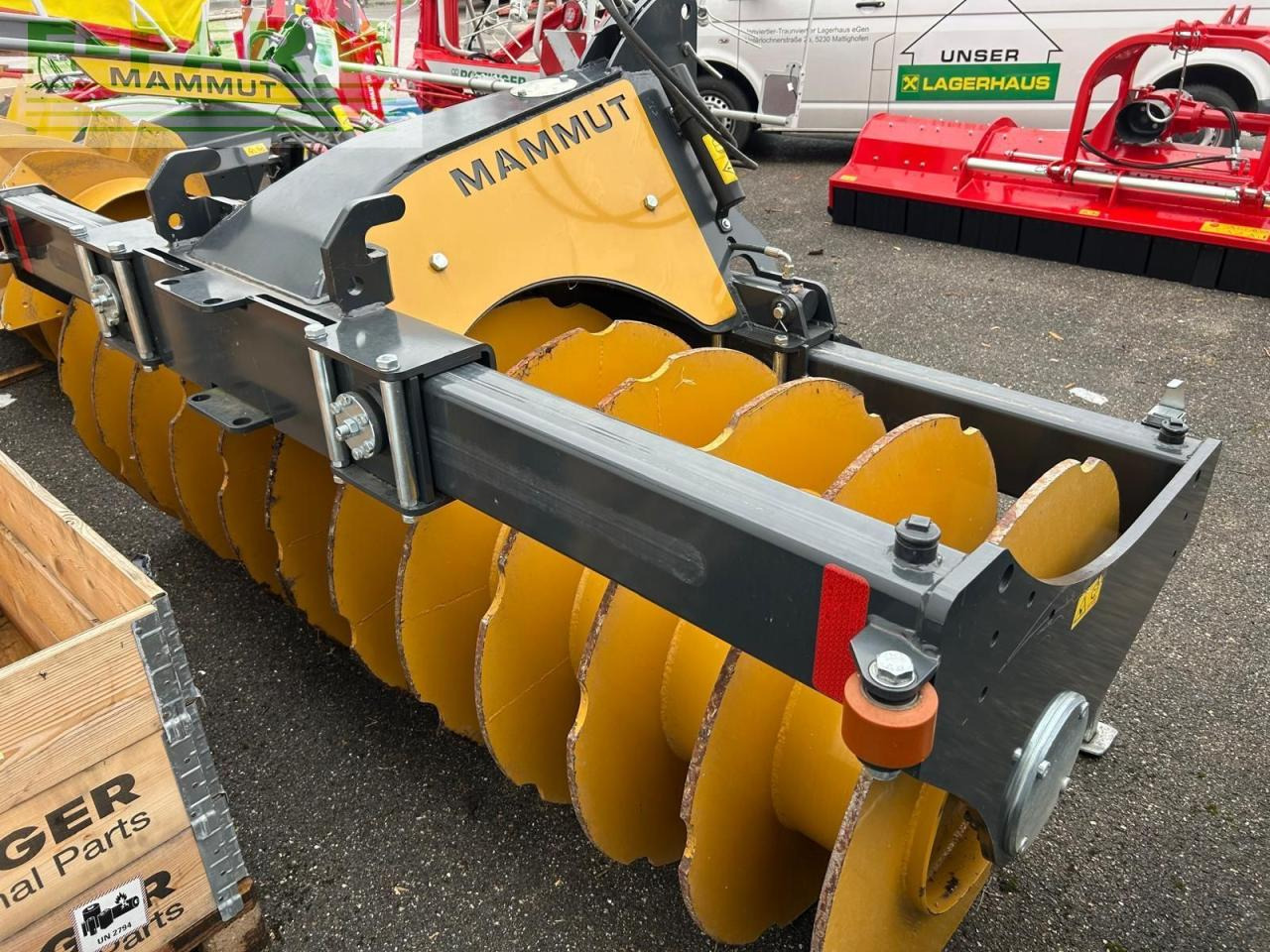 Mammut Siloverdichterwalze SK 250-H - Udstyr til ensilage: billede 3 Mammut Siloverdichterwalze SK 250-H - Udstyr til ensilage: billede 3