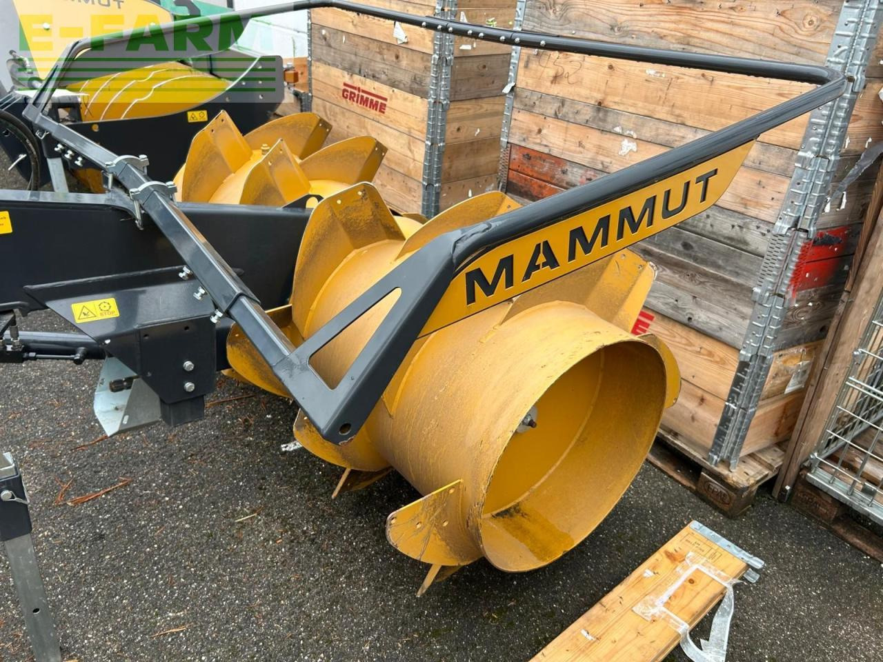 Mammut Siloverteiler SF 195Classic - Udstyr til ensilage: billede 1 Mammut Siloverteiler SF 195Classic - Udstyr til ensilage: billede 1