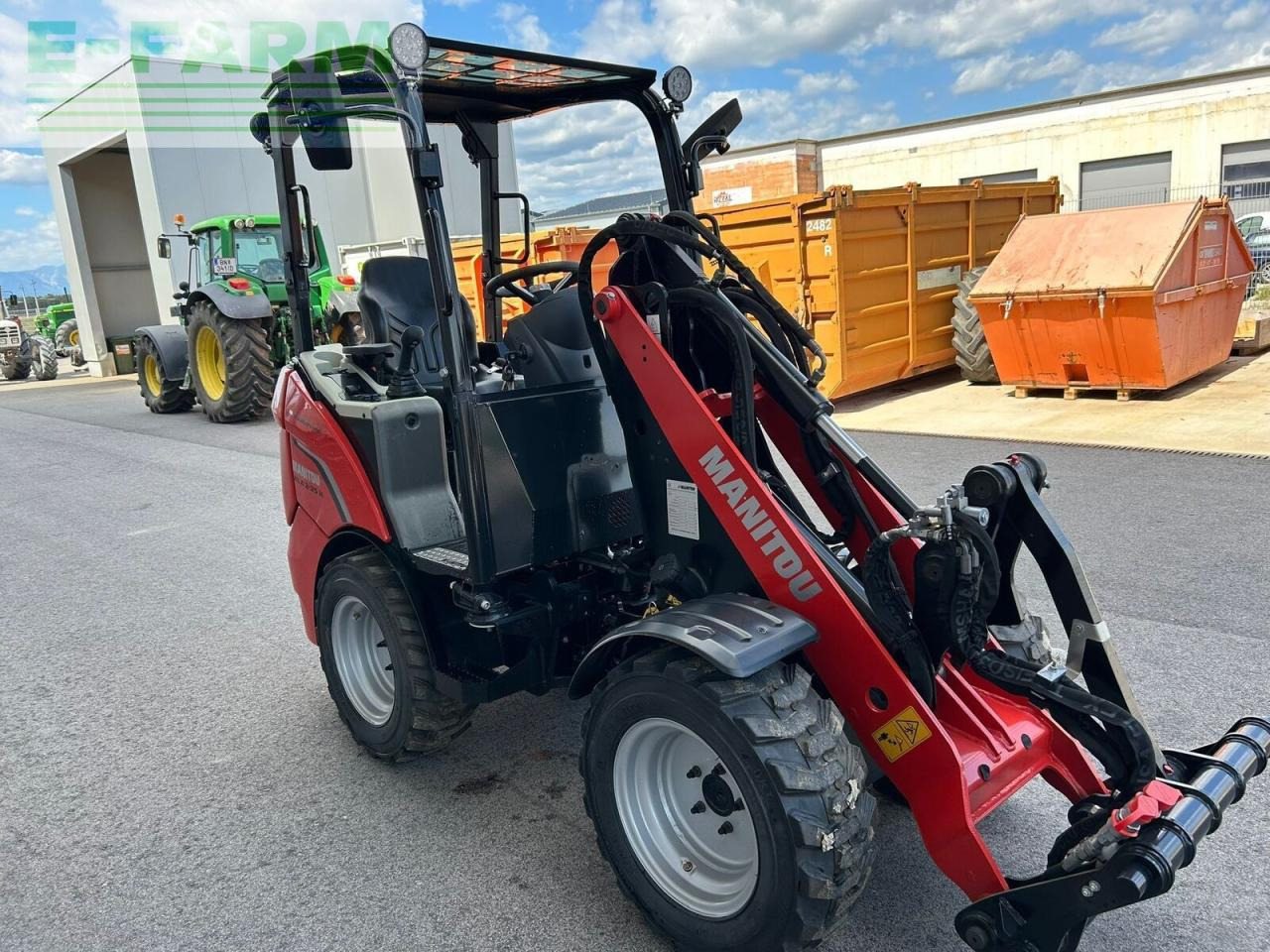 Manitou hoflader mla 2-25 - Minigravemaskine: billede 2 Manitou hoflader mla 2-25 - Minigravemaskine: billede 2