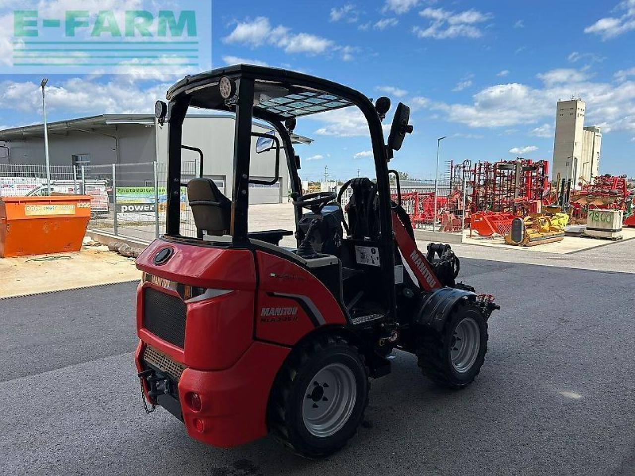 Manitou hoflader mla 2-25 - Minigravemaskine: billede 3 Manitou hoflader mla 2-25 - Minigravemaskine: billede 3