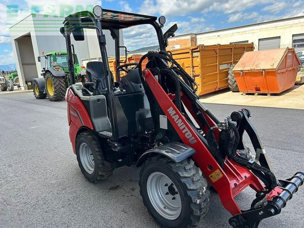 Manitou hoflader mla 2-25 - Minigravemaskine: billede 2 Manitou hoflader mla 2-25 - Minigravemaskine: billede 2