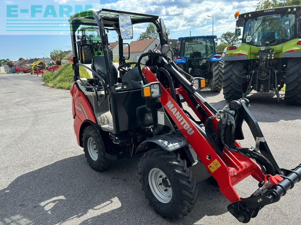 Manitou hoflader mla 2-25 - Minigravemaskine: billede 2 Manitou hoflader mla 2-25 - Minigravemaskine: billede 2