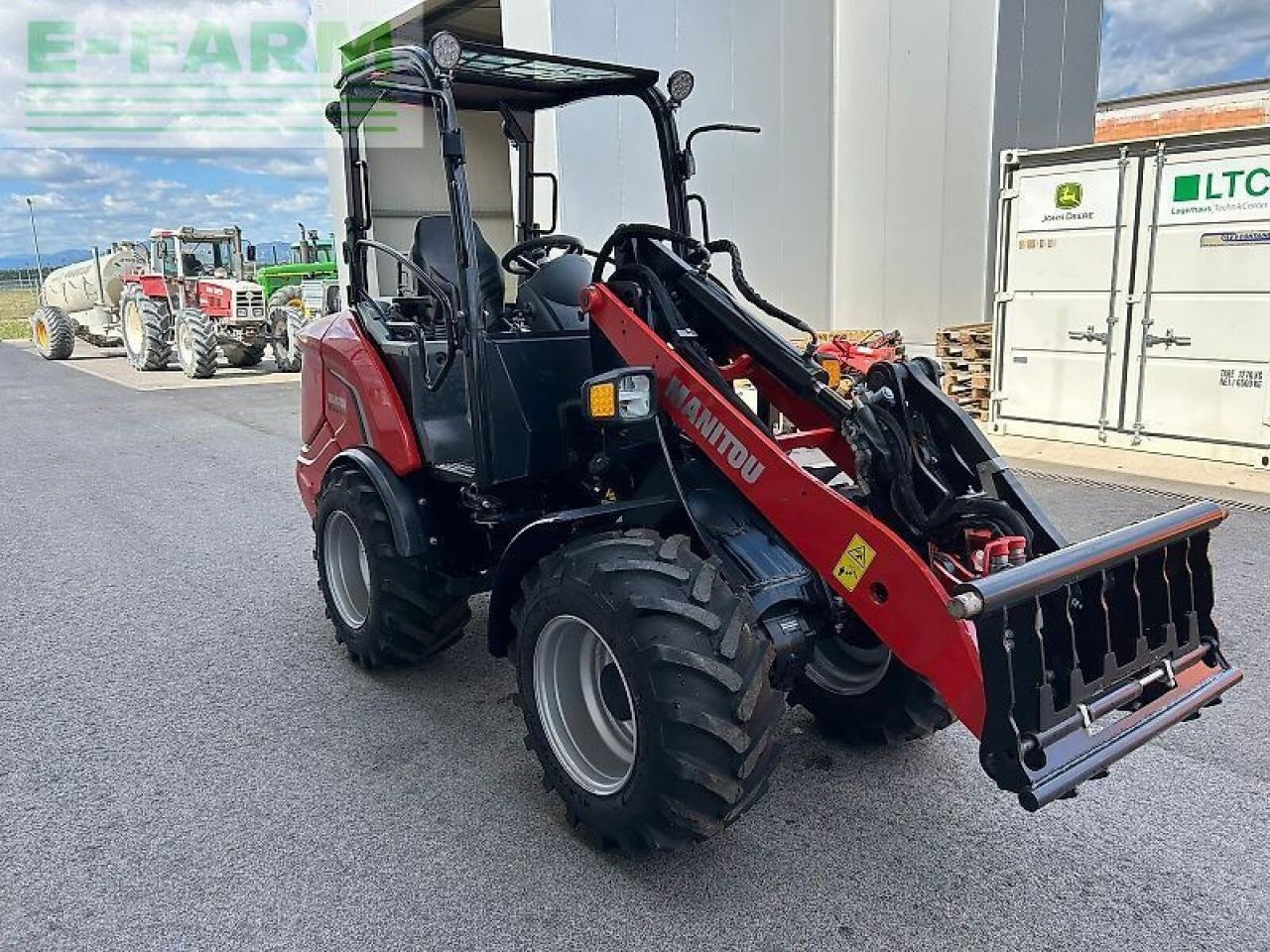 Manitou hoflader mla 4-50 - Minigravemaskine: billede 2 Manitou hoflader mla 4-50 - Minigravemaskine: billede 2