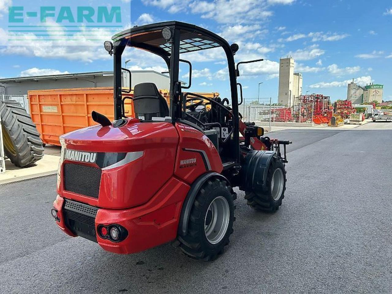 Manitou hoflader mla 4-50 - Minigravemaskine: billede 3 Manitou hoflader mla 4-50 - Minigravemaskine: billede 3