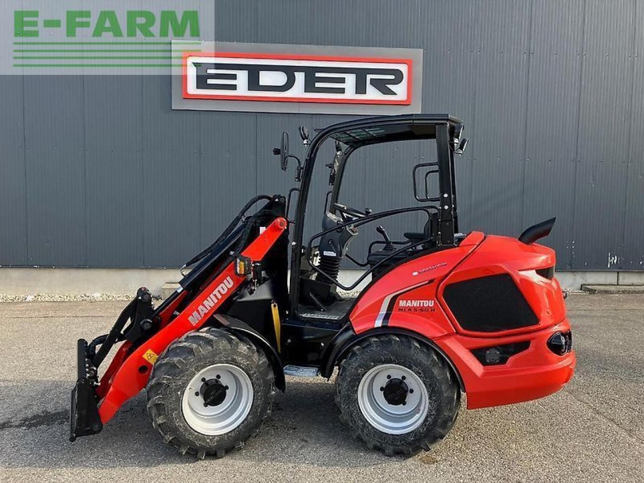 Manitou mla 5-50h knicklader demogerät - Minigravemaskine: billede 3 Manitou mla 5-50h knicklader demogerät - Minigravemaskine: billede 3