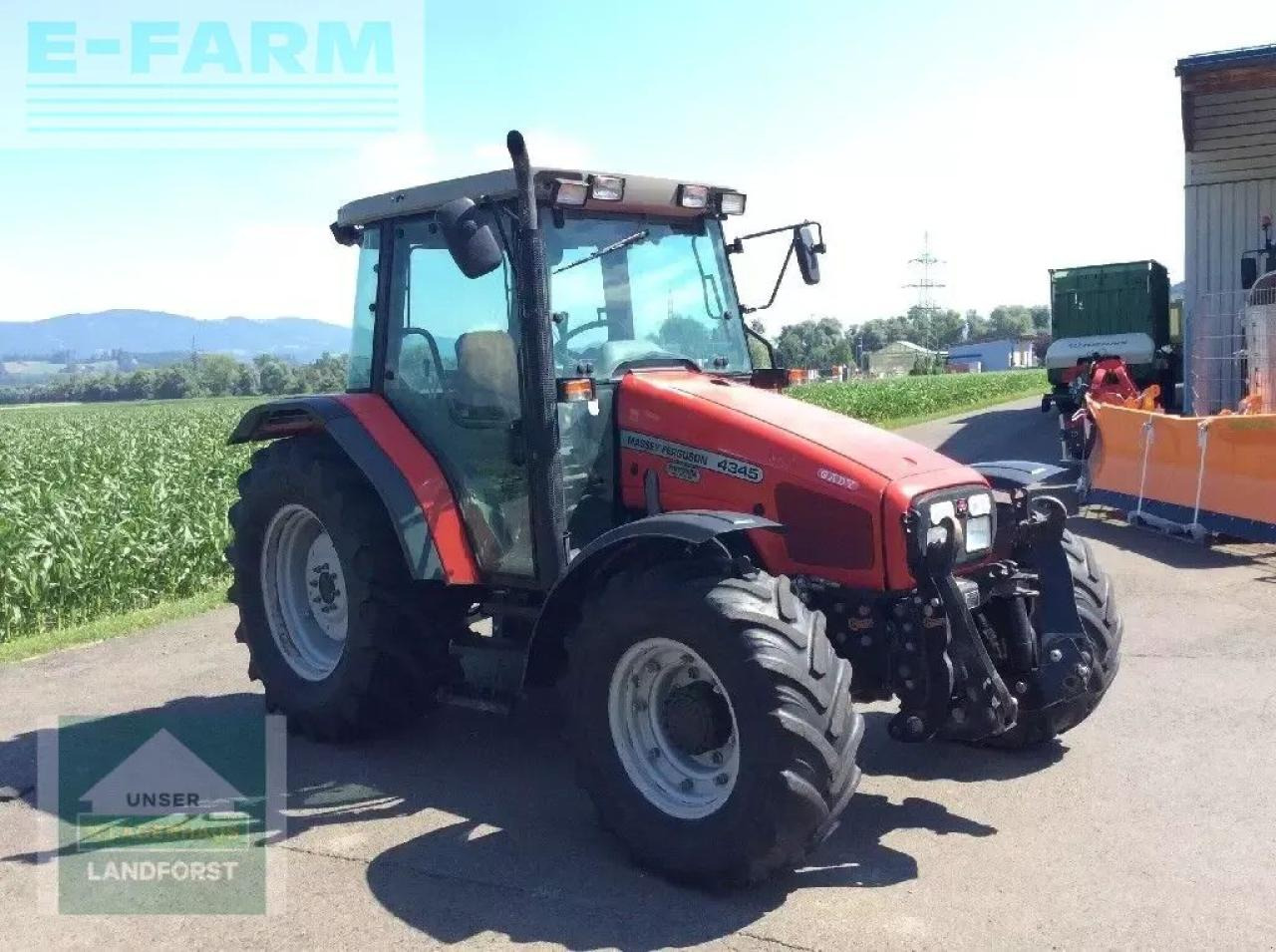 Massey Ferguson 4345 - Traktor: billede 4 Massey Ferguson 4345 - Traktor: billede 4