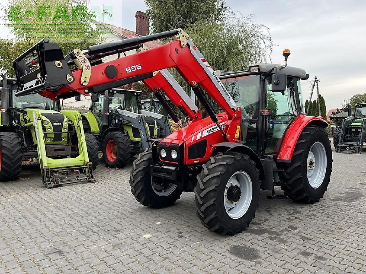 Massey Ferguson 5455 dyna-4 + massey ferguson 955 - Traktor: billede 1 Massey Ferguson 5455 dyna-4 + massey ferguson 955 - Traktor: billede 1