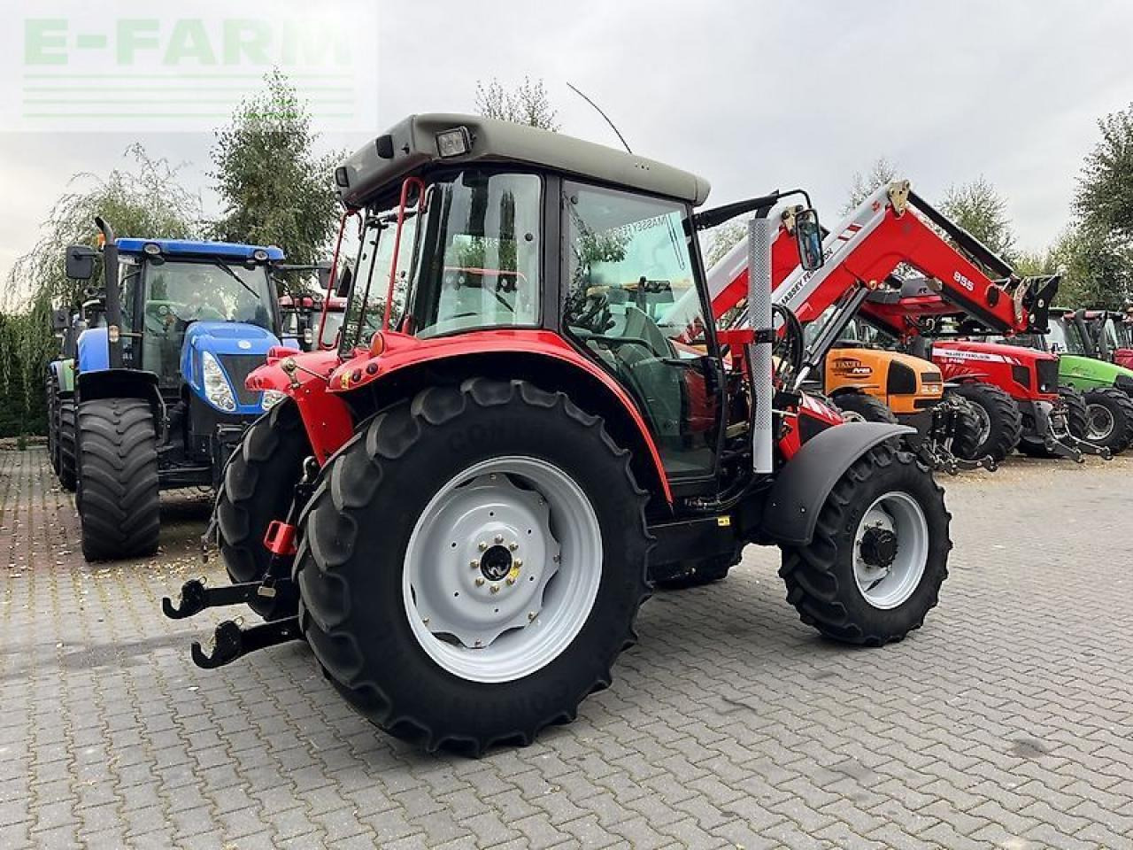 Massey Ferguson 5455 dyna-4 + massey ferguson 955 - Traktor: billede 5 Massey Ferguson 5455 dyna-4 + massey ferguson 955 - Traktor: billede 5
