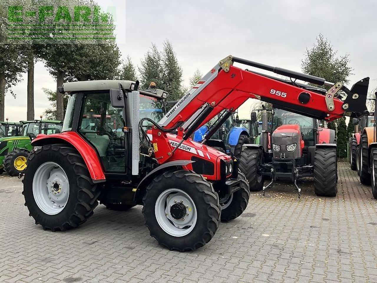 Massey Ferguson 5455 dyna-4 + massey ferguson 955 - Traktor: billede 4 Massey Ferguson 5455 dyna-4 + massey ferguson 955 - Traktor: billede 4