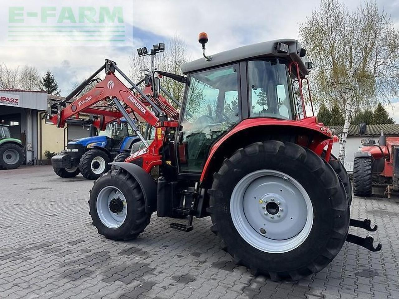 Traktor Massey Ferguson 5455 + faucheux prestige 120: billede 8 Traktor Massey Ferguson 5455 + faucheux prestige 120: billede 8
