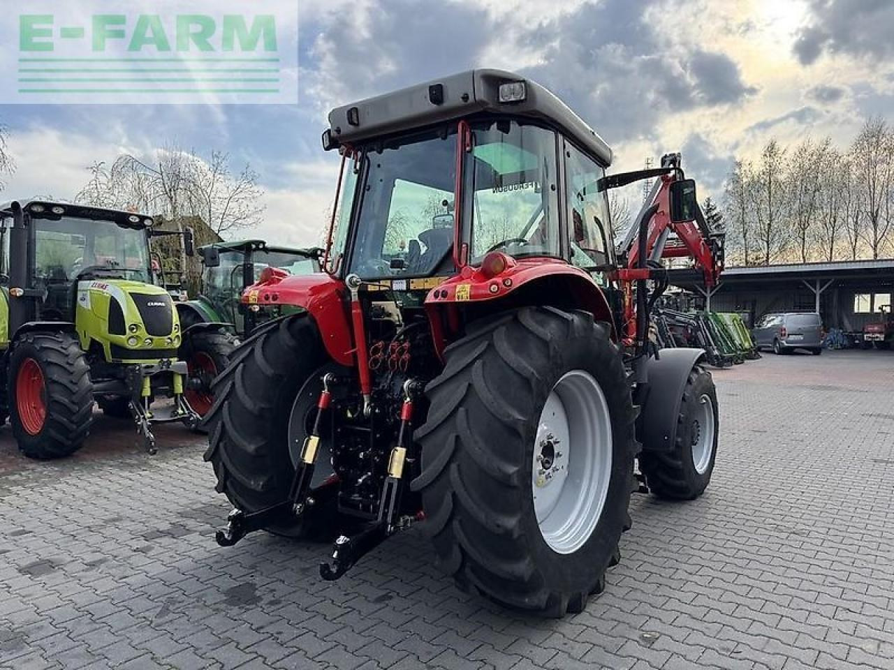 Traktor Massey Ferguson 5455 + faucheux prestige 120: billede 6 Traktor Massey Ferguson 5455 + faucheux prestige 120: billede 6