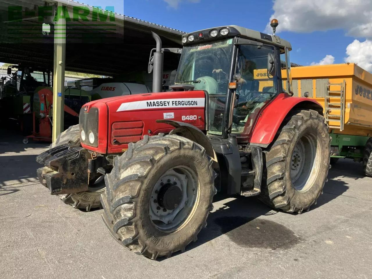 Massey Ferguson 6480 - Traktor: billede 1 Massey Ferguson 6480 - Traktor: billede 1