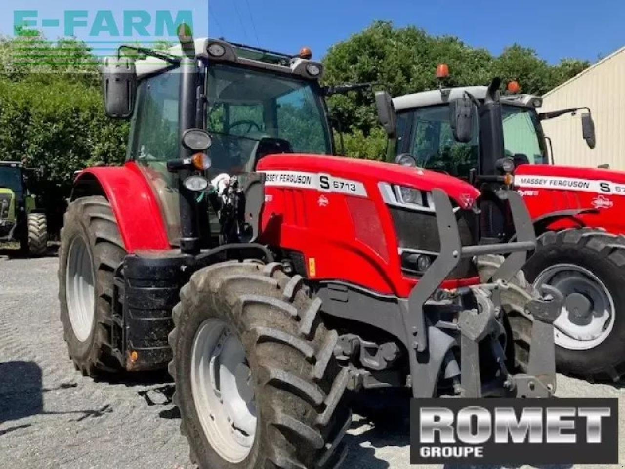 Massey Ferguson 6713 s d6 ef dx - Traktor: billede 2 Massey Ferguson 6713 s d6 ef dx - Traktor: billede 2
