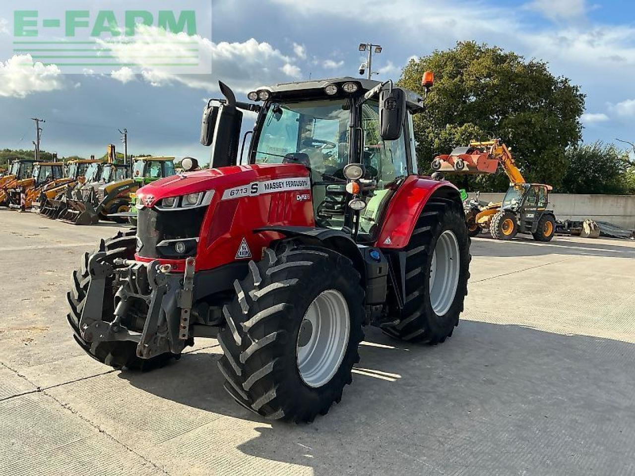 Massey Ferguson 6713s dyna6 tractor (st24311) - Traktor: billede 4 Massey Ferguson 6713s dyna6 tractor (st24311) - Traktor: billede 4