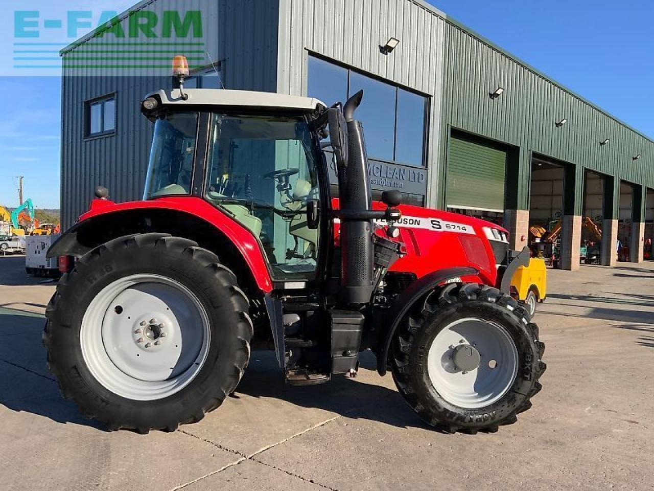 Massey Ferguson 6714s dyna 6 tractor (st25200) - Traktor: billede 1 Massey Ferguson 6714s dyna 6 tractor (st25200) - Traktor: billede 1