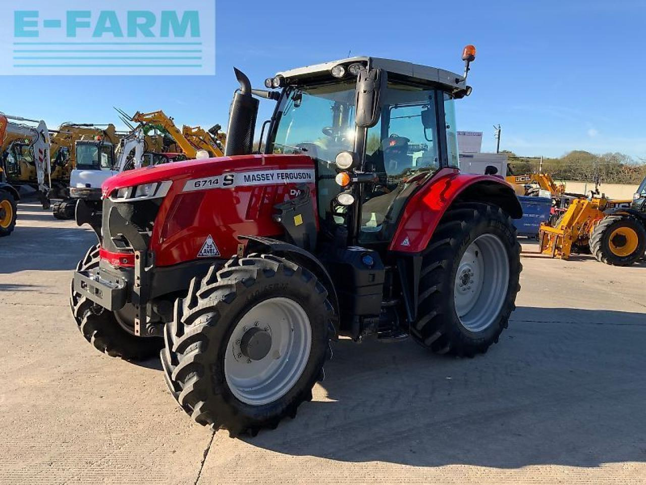 Massey Ferguson 6714s dyna 6 tractor (st25200) - Traktor: billede 4 Massey Ferguson 6714s dyna 6 tractor (st25200) - Traktor: billede 4