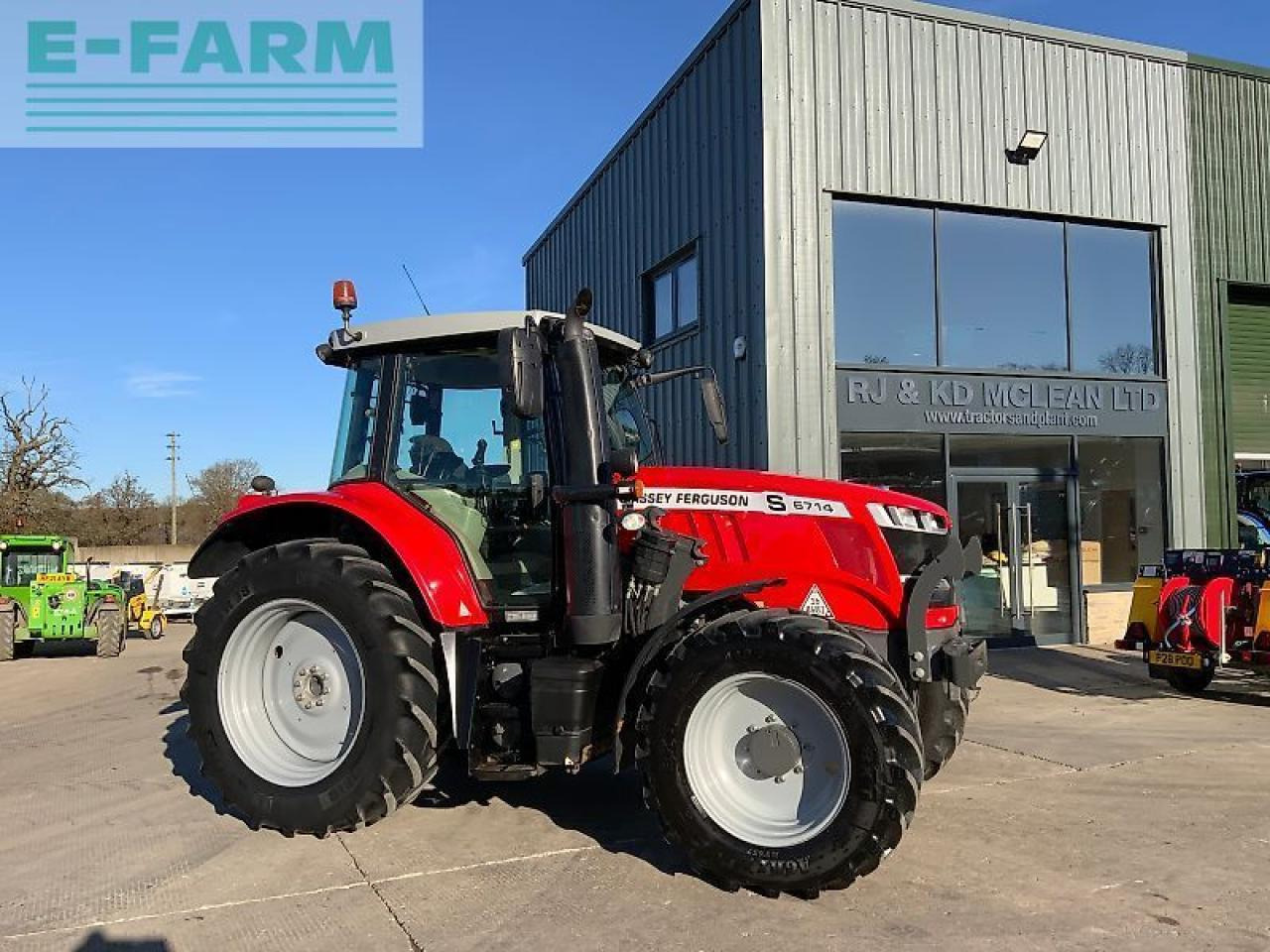 Massey Ferguson 6714s dyna 6 tractor (st25200) - Traktor: billede 2 Massey Ferguson 6714s dyna 6 tractor (st25200) - Traktor: billede 2