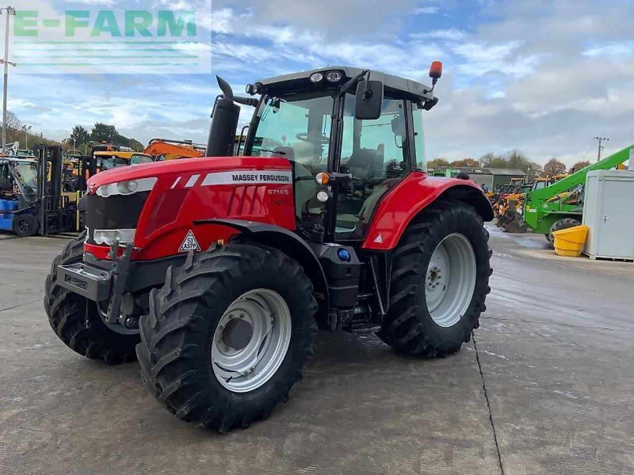 Massey Ferguson 6714s dyna6 tractor (st24943) - Traktor: billede 4 Massey Ferguson 6714s dyna6 tractor (st24943) - Traktor: billede 4
