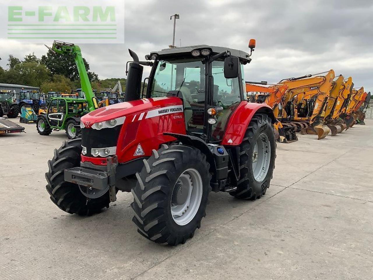 Massey Ferguson 6716s dyna 6 tractor (st24184) - Traktor: billede 4 Massey Ferguson 6716s dyna 6 tractor (st24184) - Traktor: billede 4