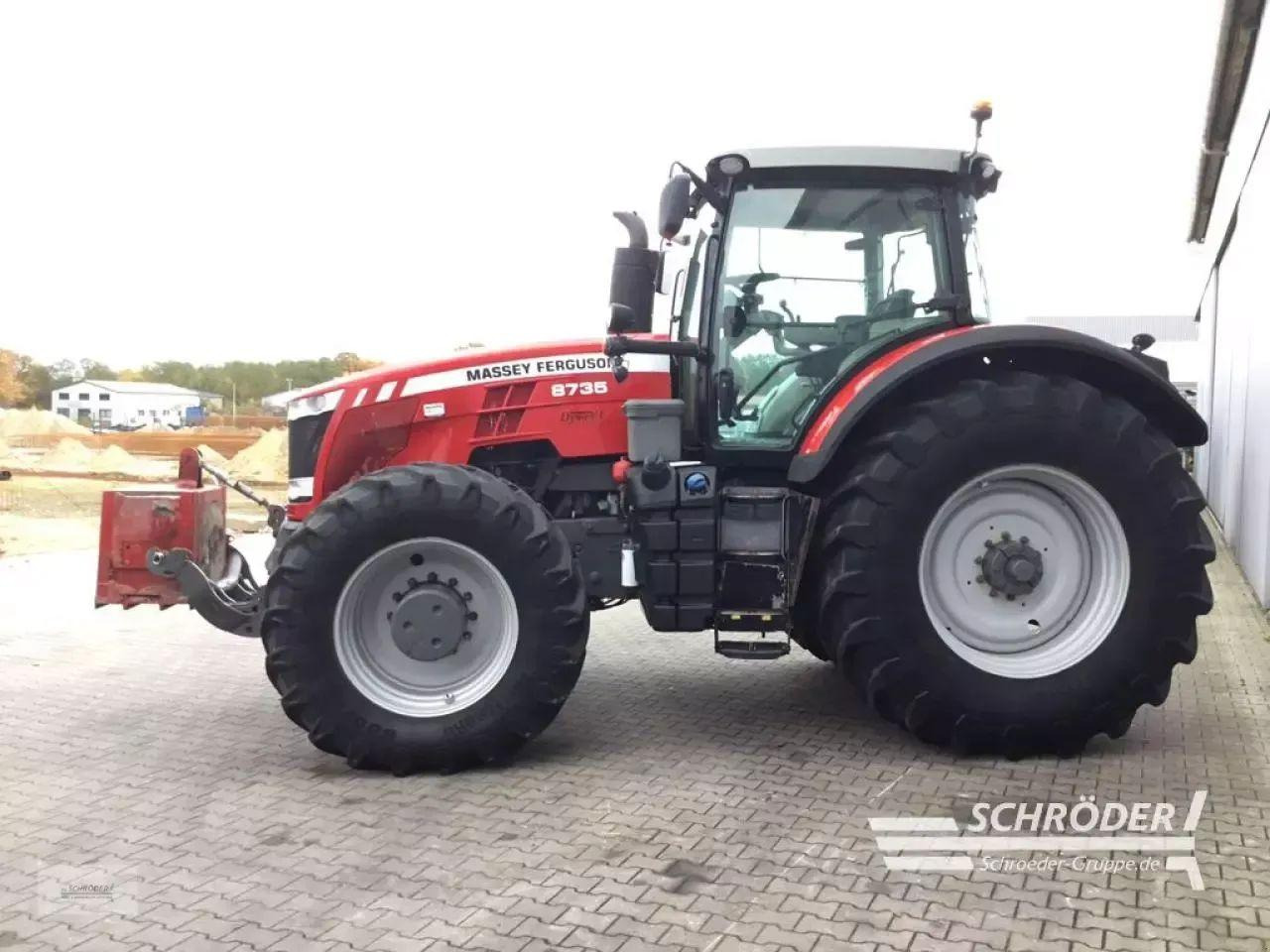 Massey Ferguson 8735 dyna-vt - Traktor: billede 4 Massey Ferguson 8735 dyna-vt - Traktor: billede 4