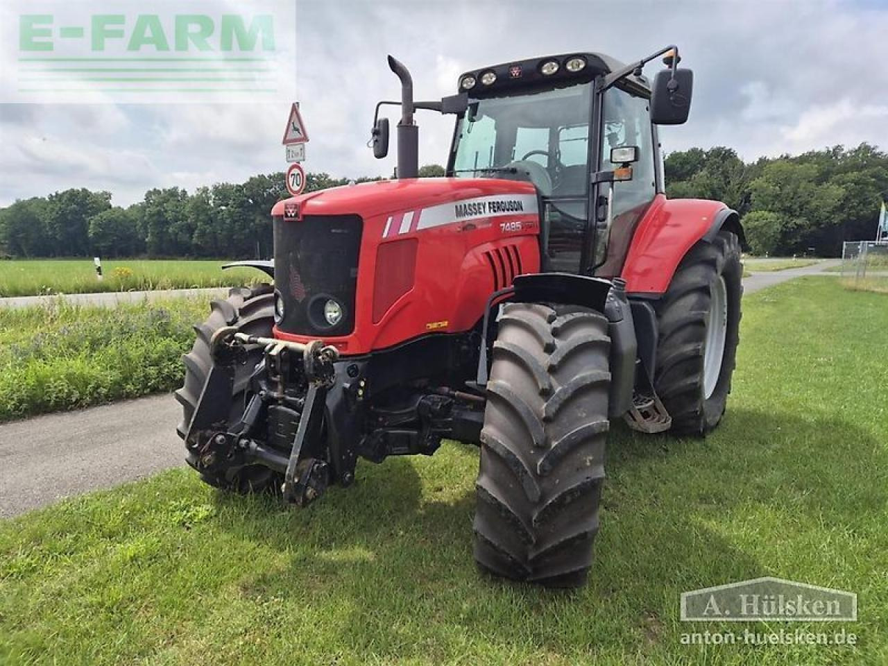 Massey Ferguson mf 7485 dyna-vt comfort plus mit gps rtk - Traktor: billede 1 Massey Ferguson mf 7485 dyna-vt comfort plus mit gps rtk - Traktor: billede 1