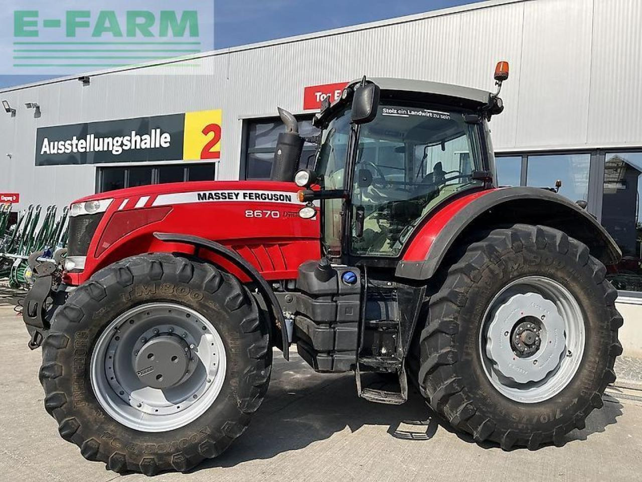 Massey Ferguson mf 8670 dyna-vt - Traktor: billede 2 Massey Ferguson mf 8670 dyna-vt - Traktor: billede 2