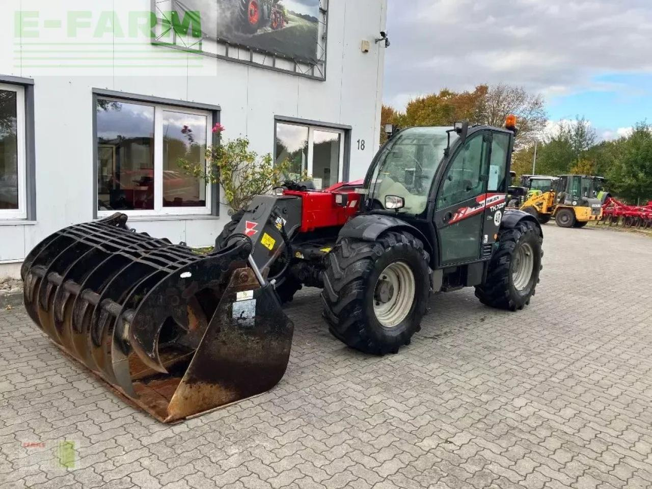 Massey Ferguson th. 7038 - Teleskop truck: billede 1 Massey Ferguson th. 7038 - Teleskop truck: billede 1