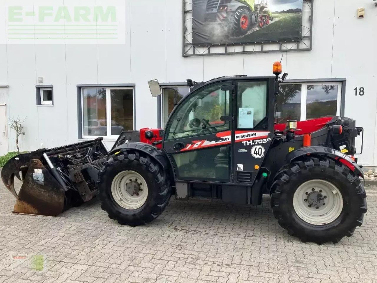 Massey Ferguson th. 7038 - Teleskop truck: billede 2 Massey Ferguson th. 7038 - Teleskop truck: billede 2
