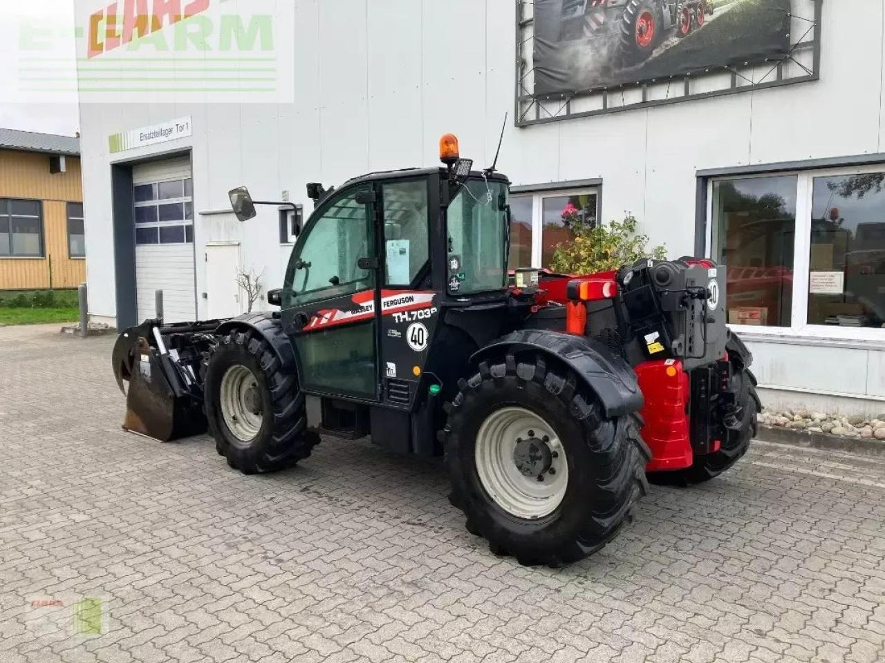 Massey Ferguson th. 7038 - Teleskop truck: billede 3 Massey Ferguson th. 7038 - Teleskop truck: billede 3