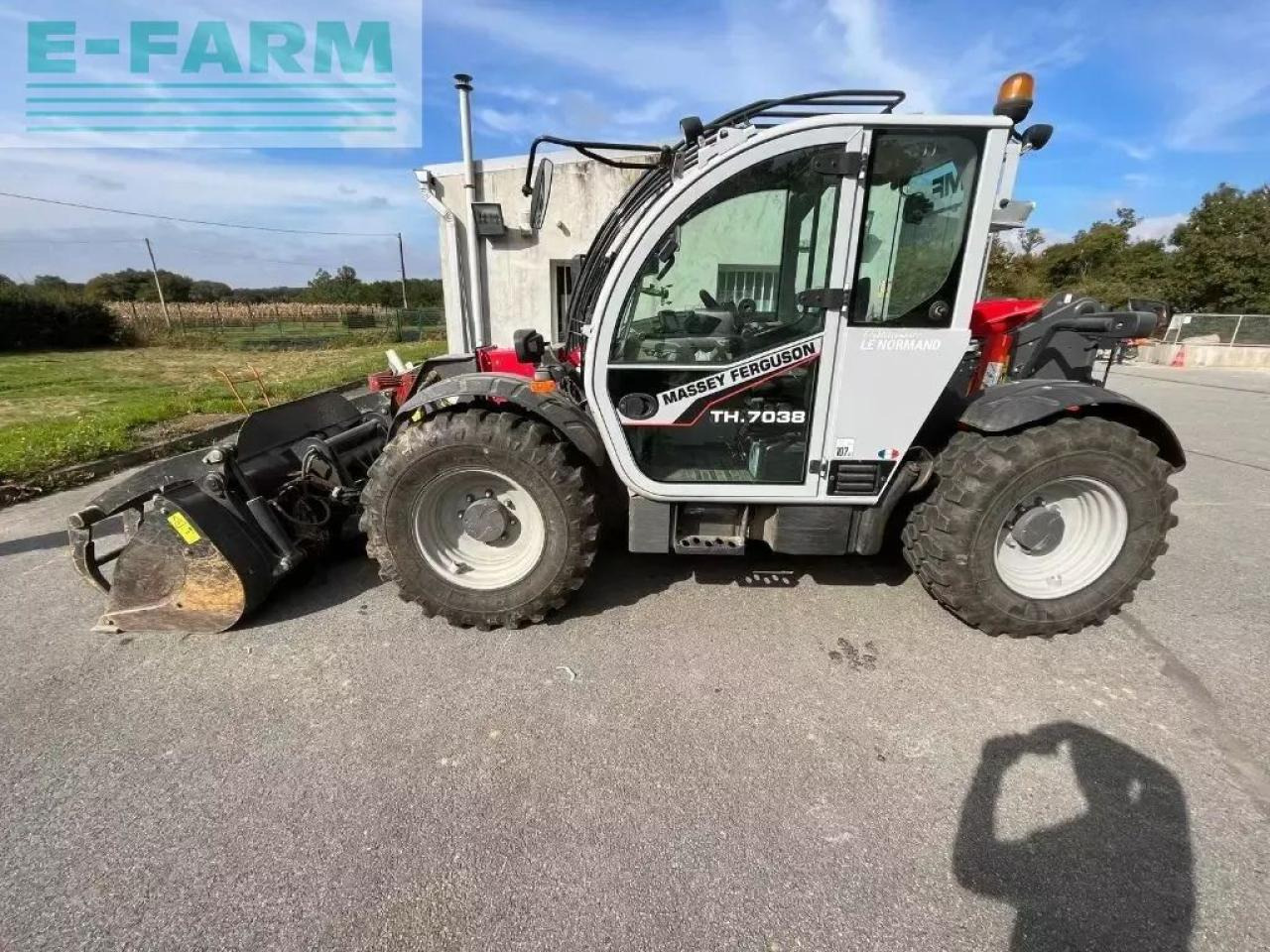 Massey Ferguson th7038 - Teleskop truck: billede 4 Massey Ferguson th7038 - Teleskop truck: billede 4