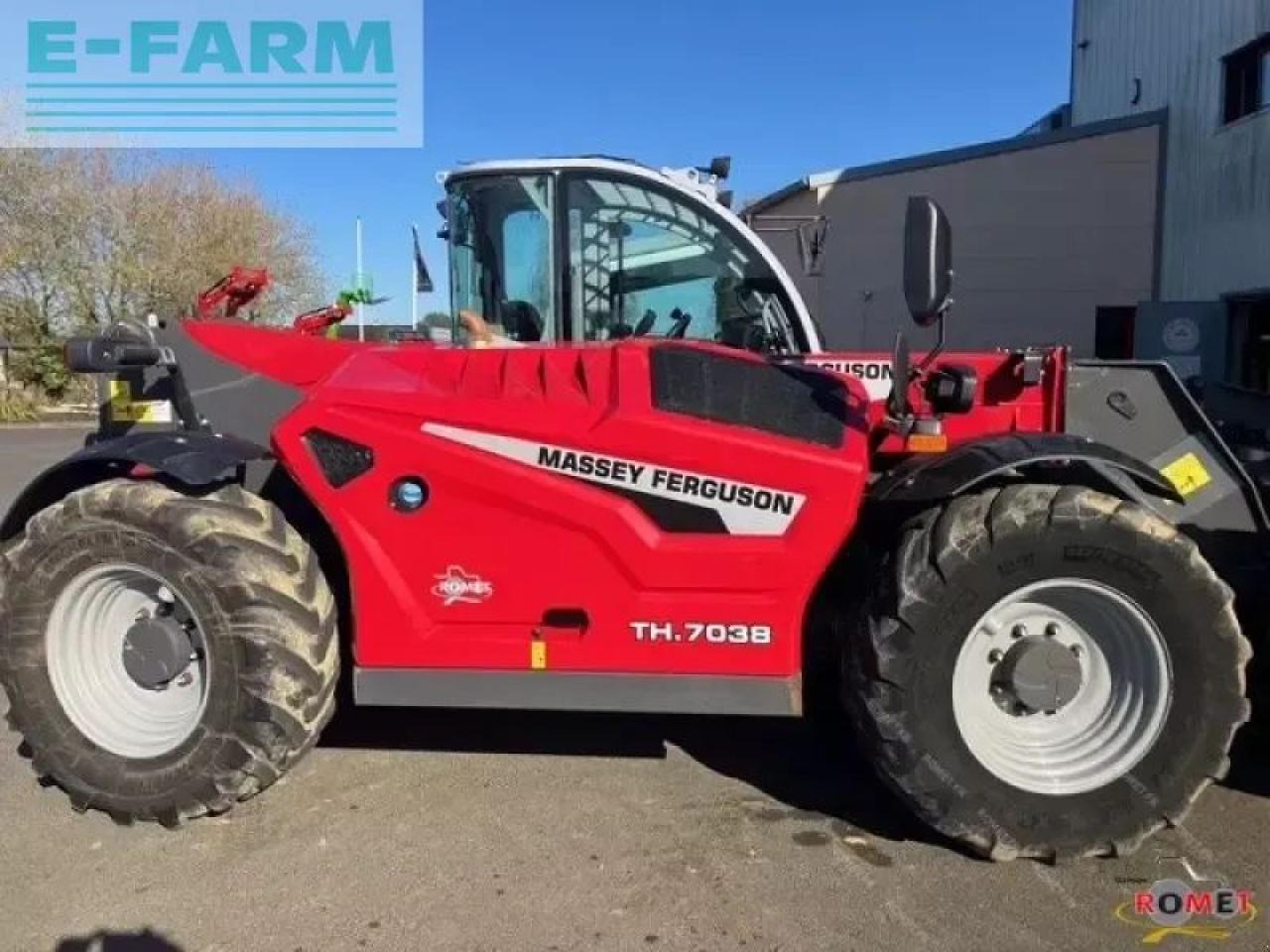 Massey Ferguson th7038 ef - Teleskop truck: billede 3 Massey Ferguson th7038 ef - Teleskop truck: billede 3