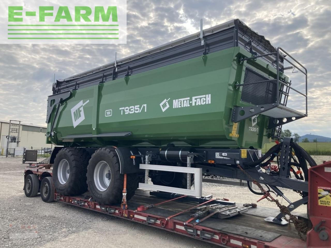 Metal-Fach t 935/1-24 to muldenkipper-voll - Landbrugs tipvogn: billede 3 Metal-Fach t 935/1-24 to muldenkipper-voll - Landbrugs tipvogn: billede 3