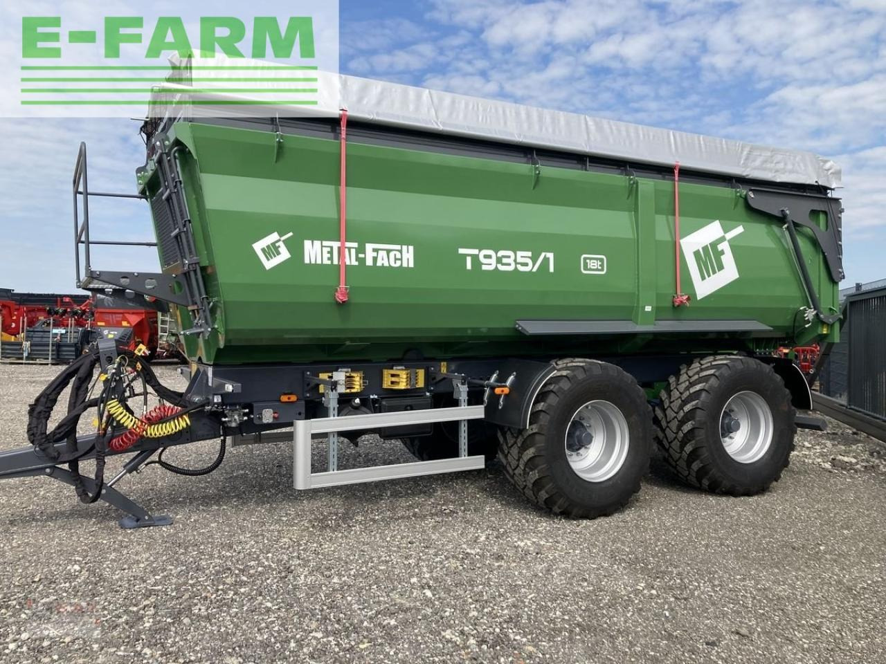 Metal-Fach t 935/1-24 to muldenkipper-voll - Landbrugs tipvogn: billede 1 Metal-Fach t 935/1-24 to muldenkipper-voll - Landbrugs tipvogn: billede 1