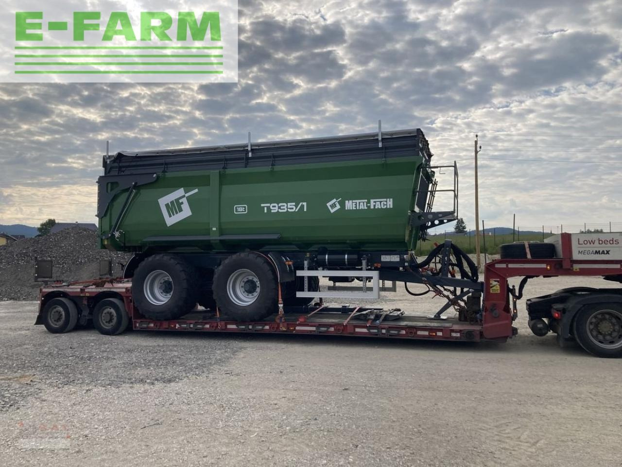 Metal-Fach t 935/1-24 to muldenkipper-voll - Landbrugs tipvogn: billede 2 Metal-Fach t 935/1-24 to muldenkipper-voll - Landbrugs tipvogn: billede 2