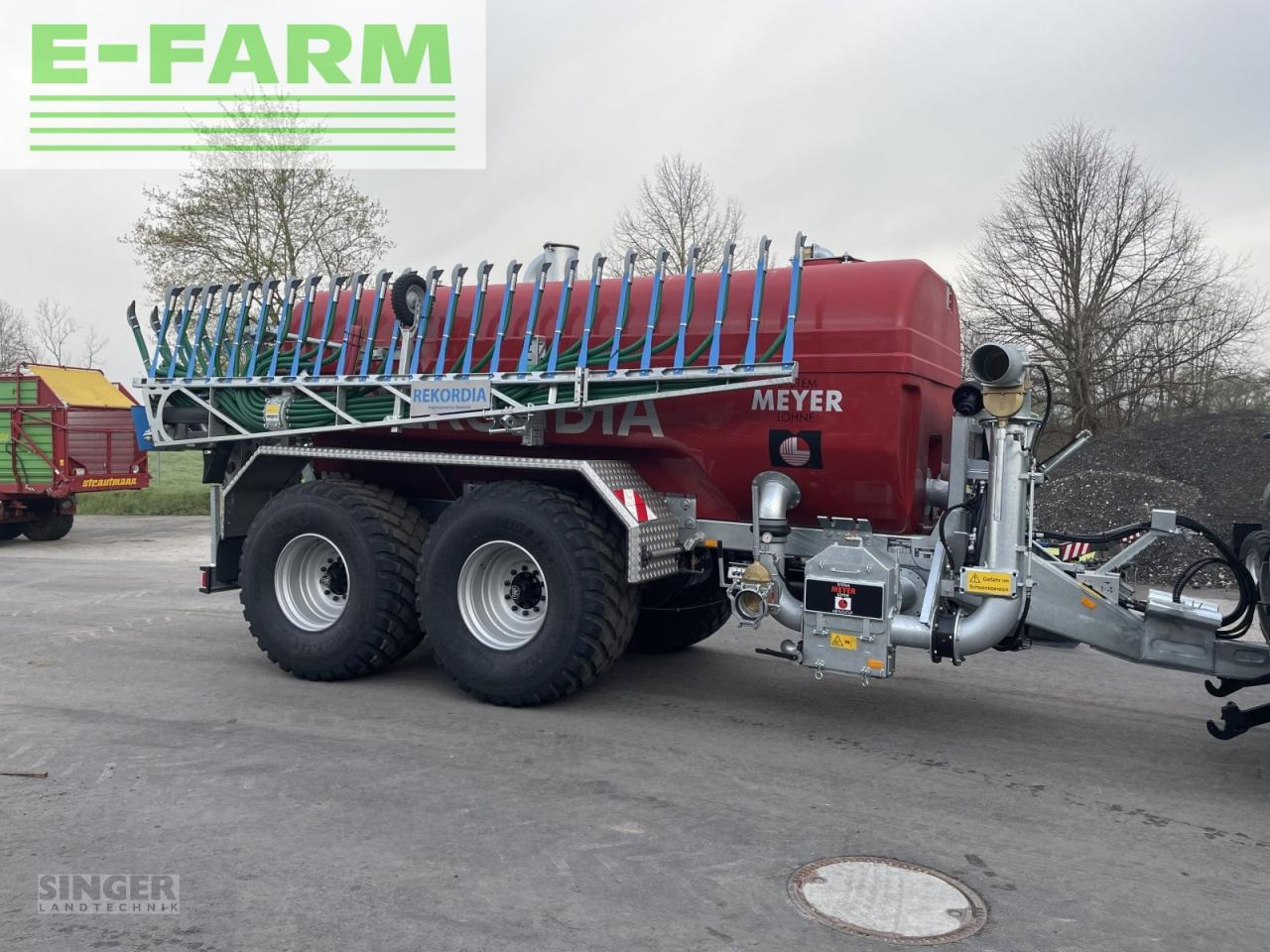 Meyer-Lohne mls 16000 mit bomech farmer 15 - Gyllevogn: billede 3 Meyer-Lohne mls 16000 mit bomech farmer 15 - Gyllevogn: billede 3