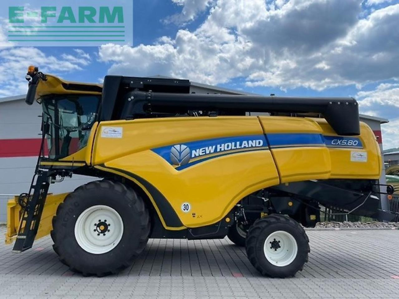 New Holland cx 5.80 - Mejetærsker: billede 1 New Holland cx 5.80 - Mejetærsker: billede 1