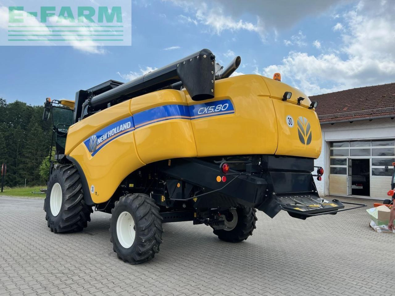 New Holland cx 5.80 - Mejetærsker: billede 5 New Holland cx 5.80 - Mejetærsker: billede 5