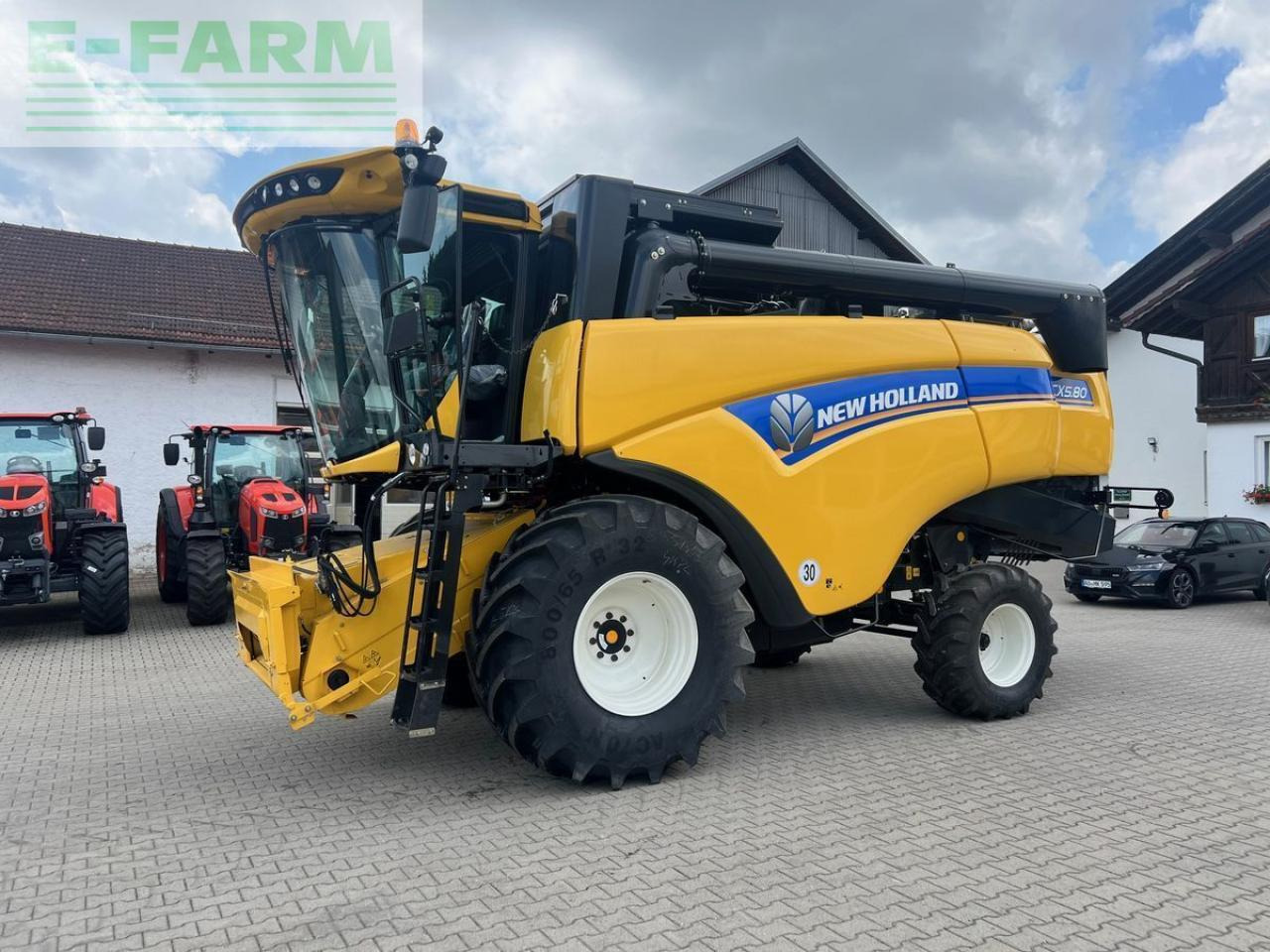 New Holland cx 5.80 - Mejetærsker: billede 1 New Holland cx 5.80 - Mejetærsker: billede 1