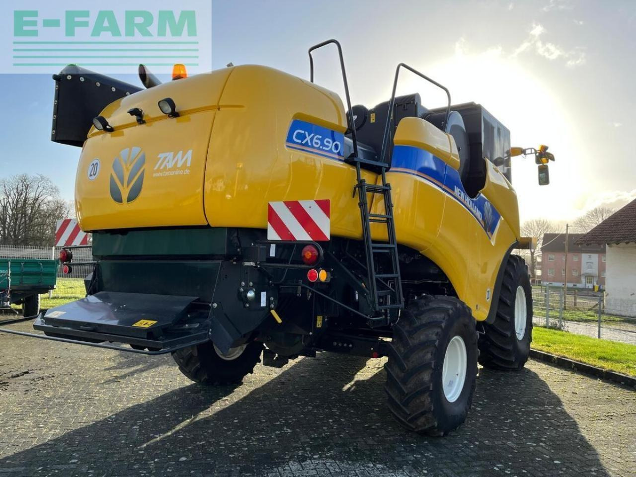 New Holland cx 6.90 schüttler + 25ft sw + sww - Mejetærsker: billede 5 New Holland cx 6.90 schüttler + 25ft sw + sww - Mejetærsker: billede 5