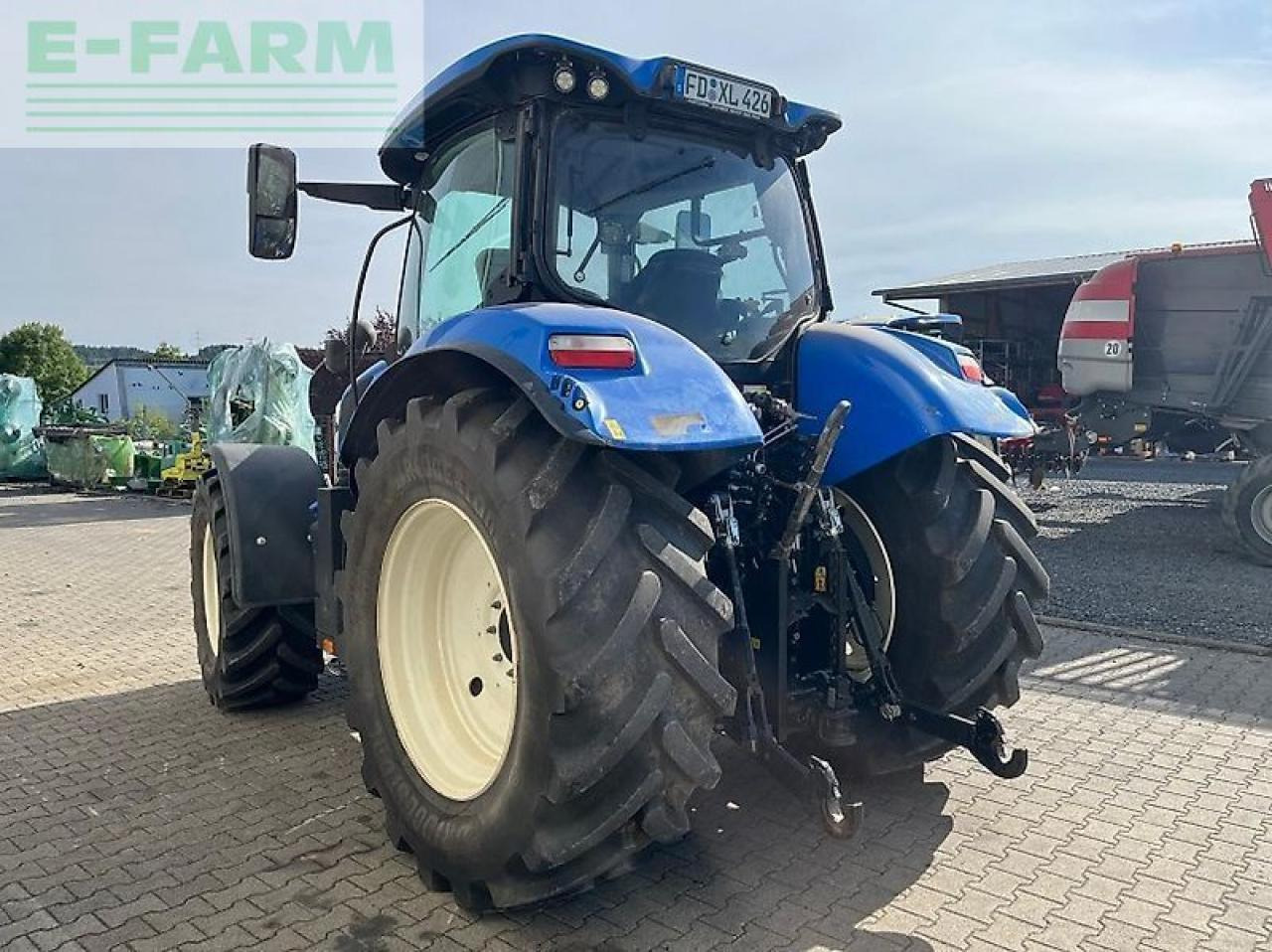 New Holland t 6.180 ec - Traktor: billede 4 New Holland t 6.180 ec - Traktor: billede 4