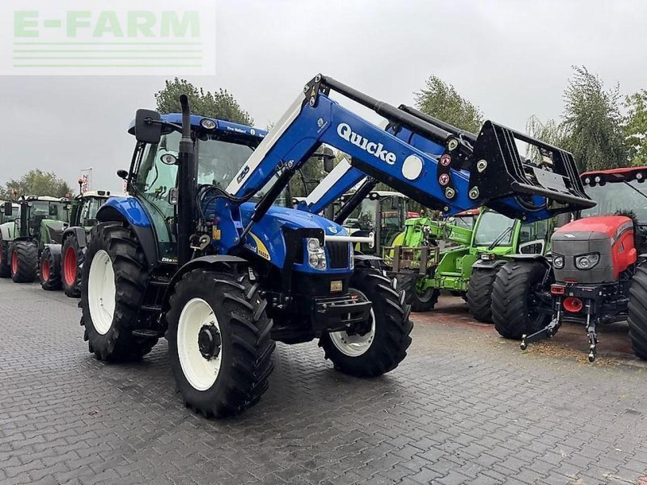 New Holland t6020 elite + quicke q55 Elite - Traktor: billede 3 New Holland t6020 elite + quicke q55 Elite - Traktor: billede 3